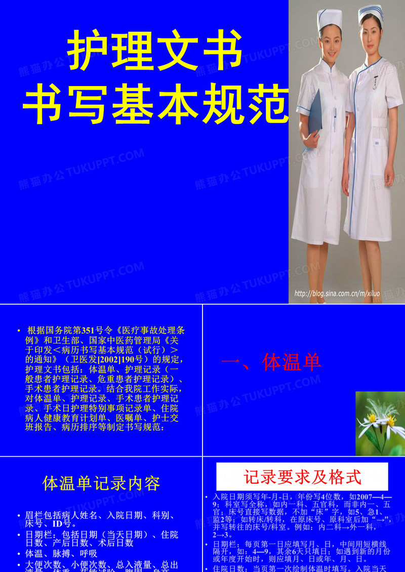 护理文书书写规范