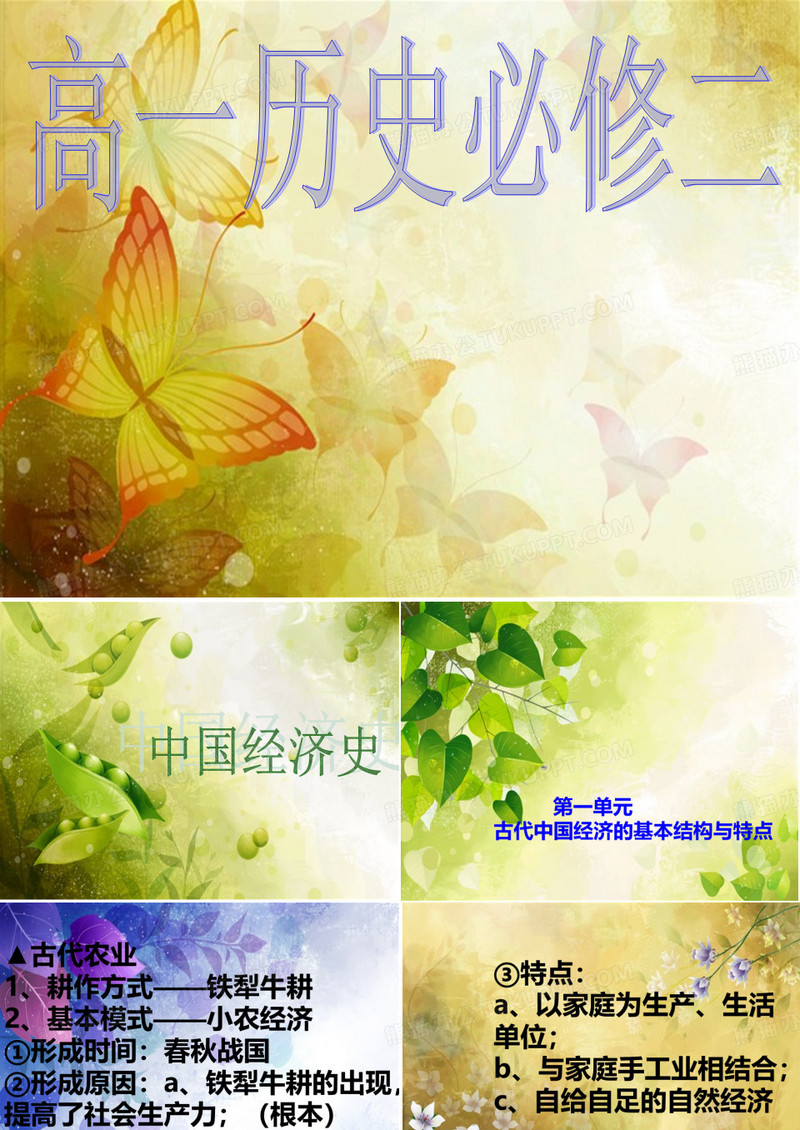 高一历史必修二复习课件
