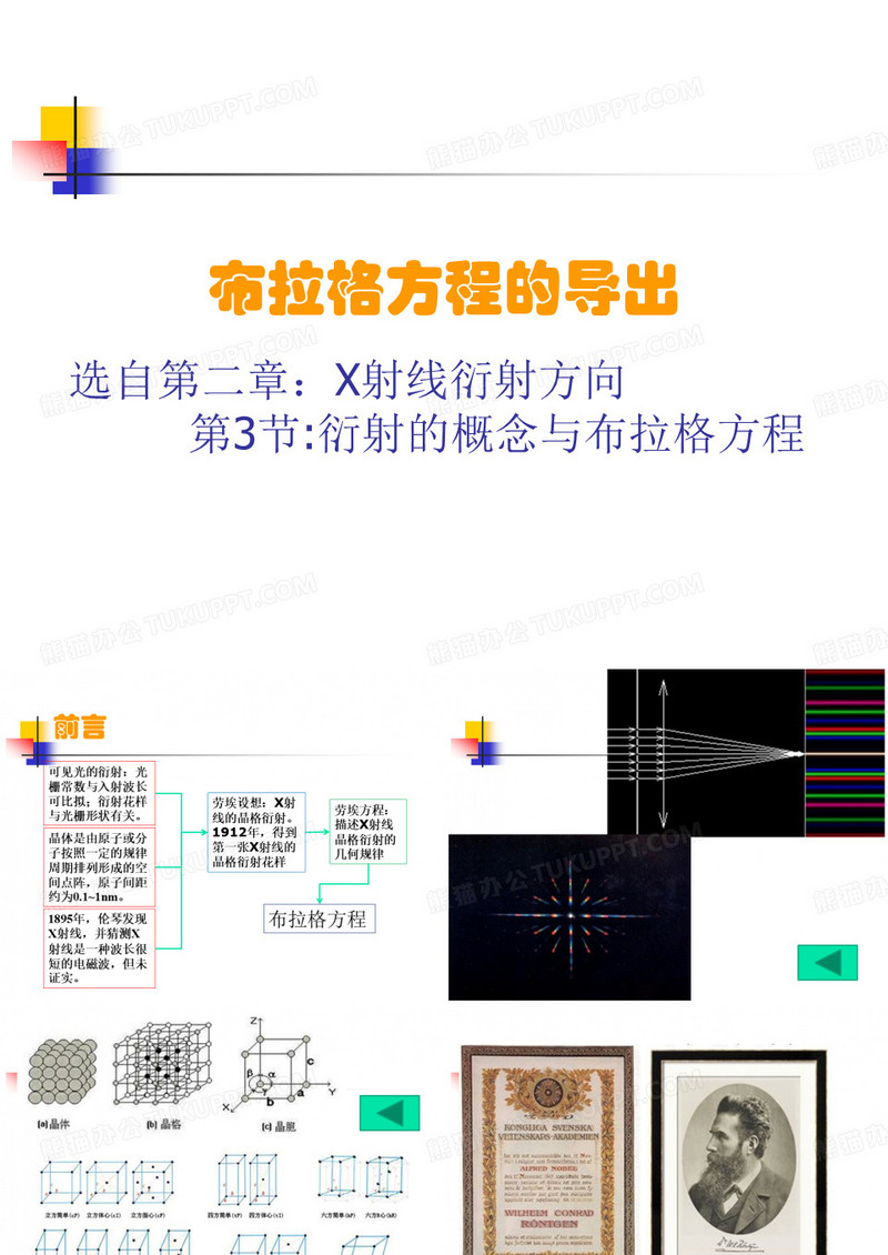布拉格方程的导出