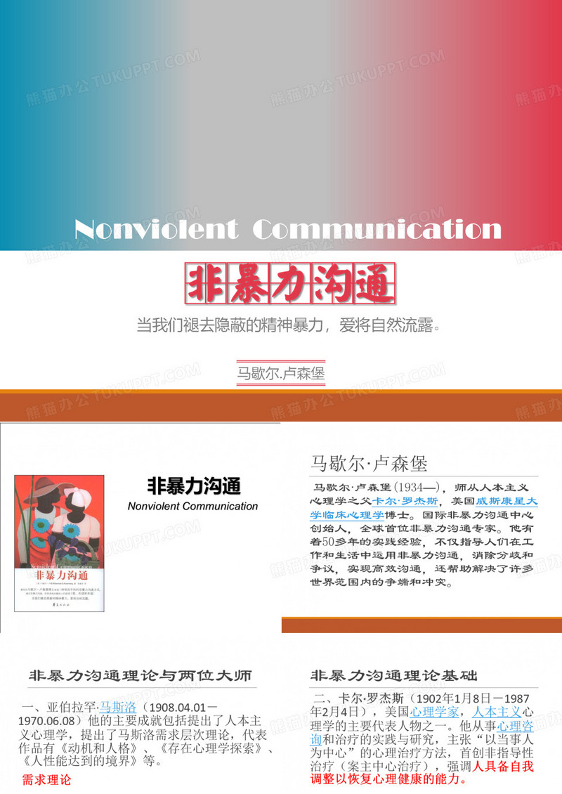 《非暴力沟通》