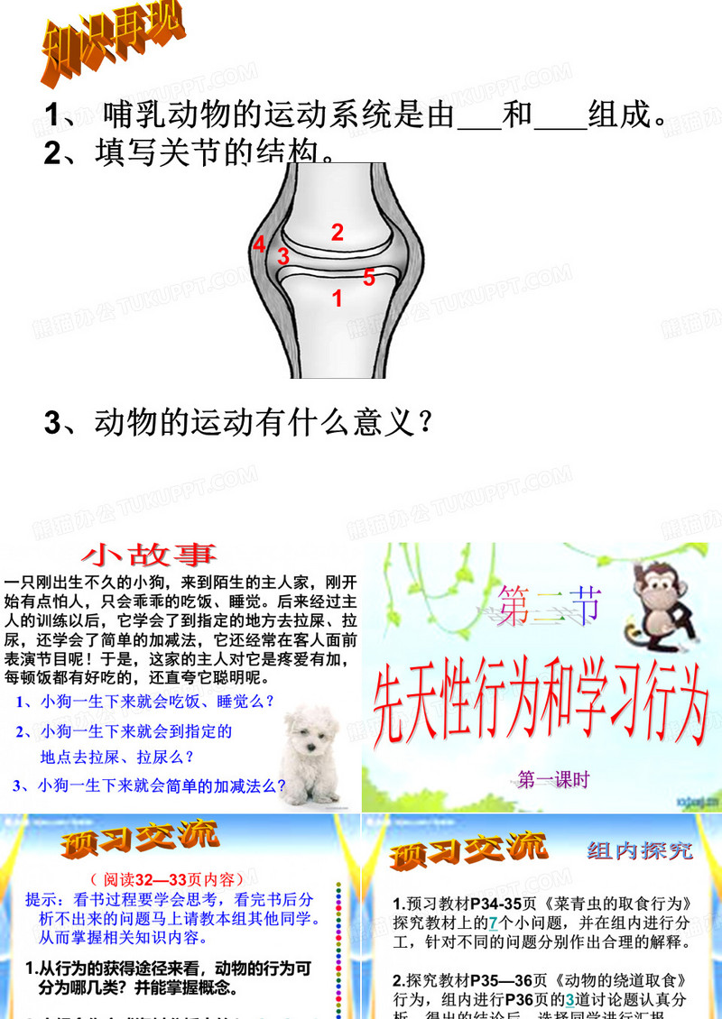 先天性行为和学习行为