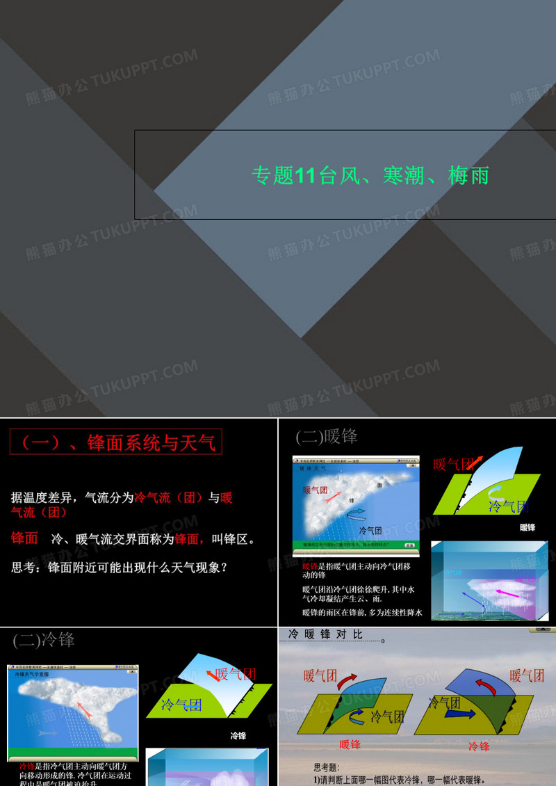 专题11台风、寒潮、梅雨