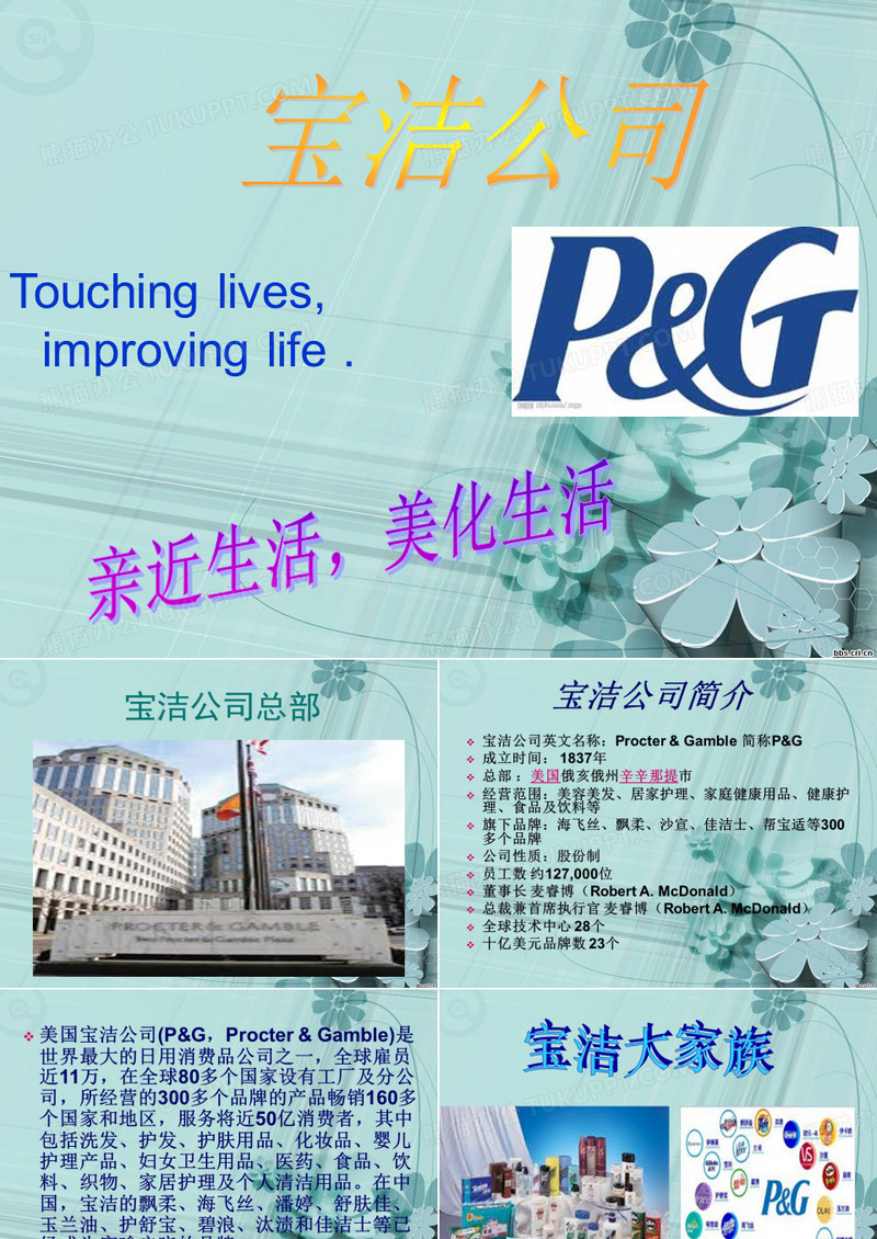 宝洁公司简介