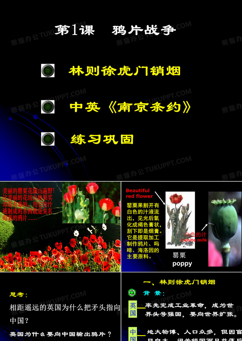 初二上册历史第一课课件