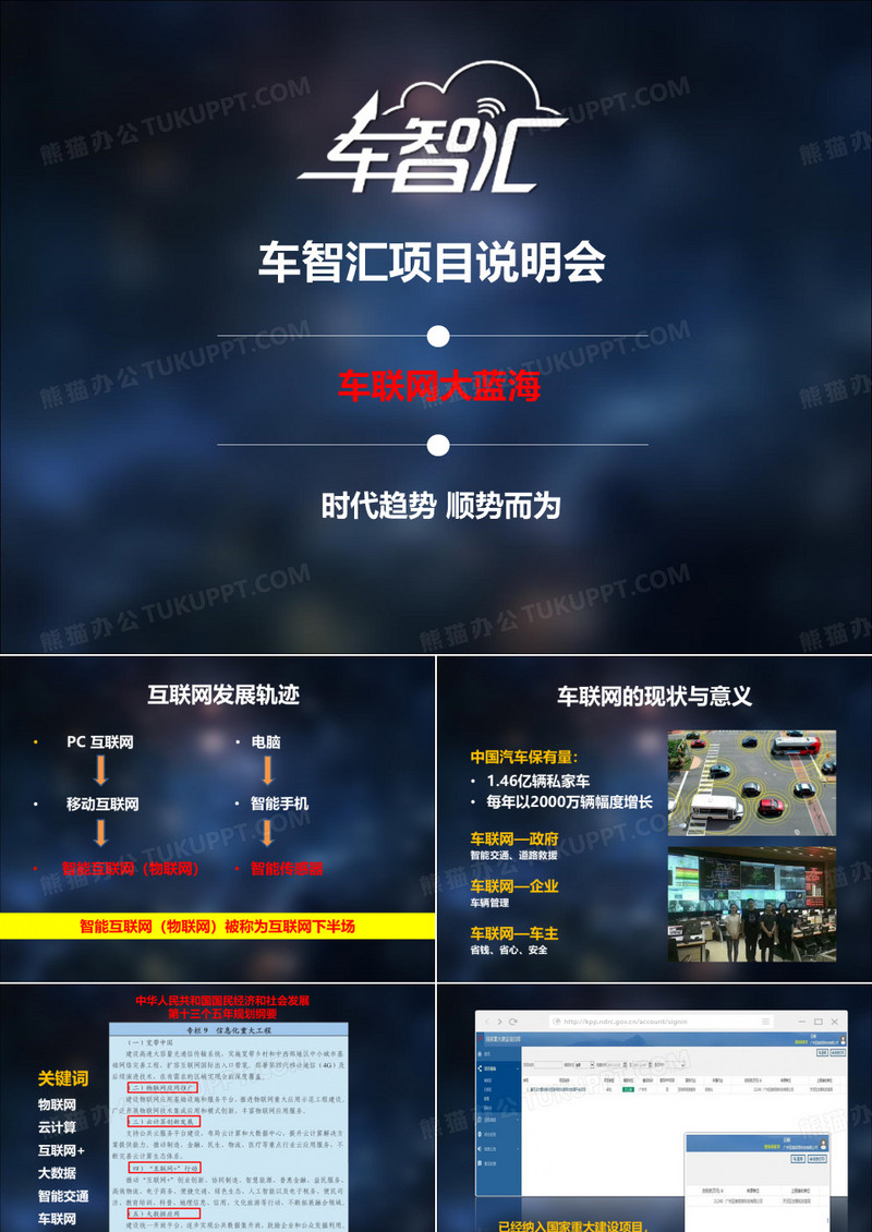 车智汇招商会标准版 ppt课件