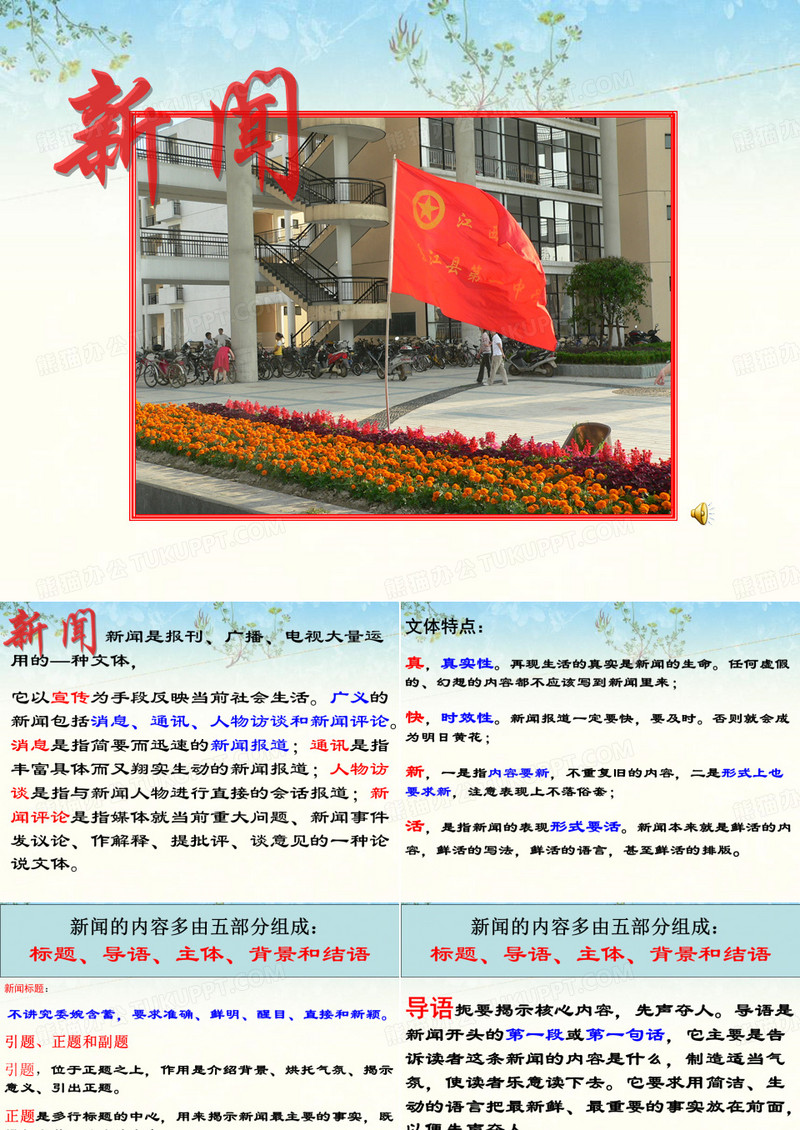 新闻(短新闻两篇)ppt 人教课标版