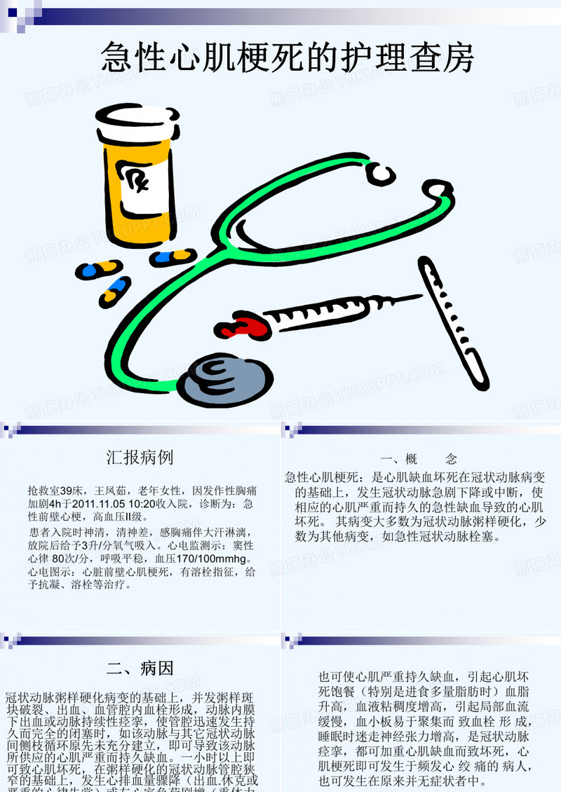 急性心肌梗塞护理查房.ppt