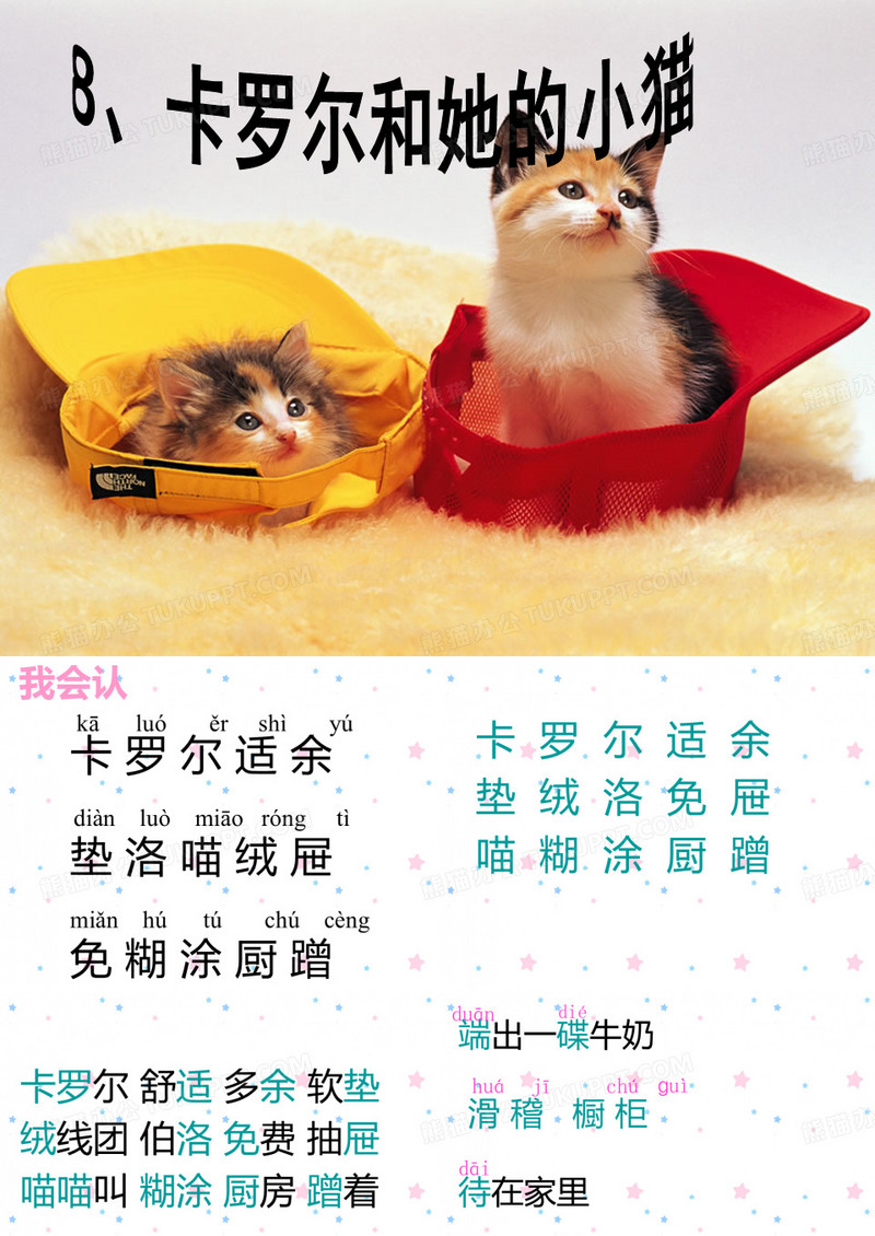 卡罗尔和她的小猫
