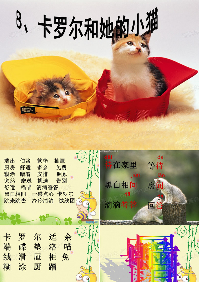 卡罗尔她的小猫002