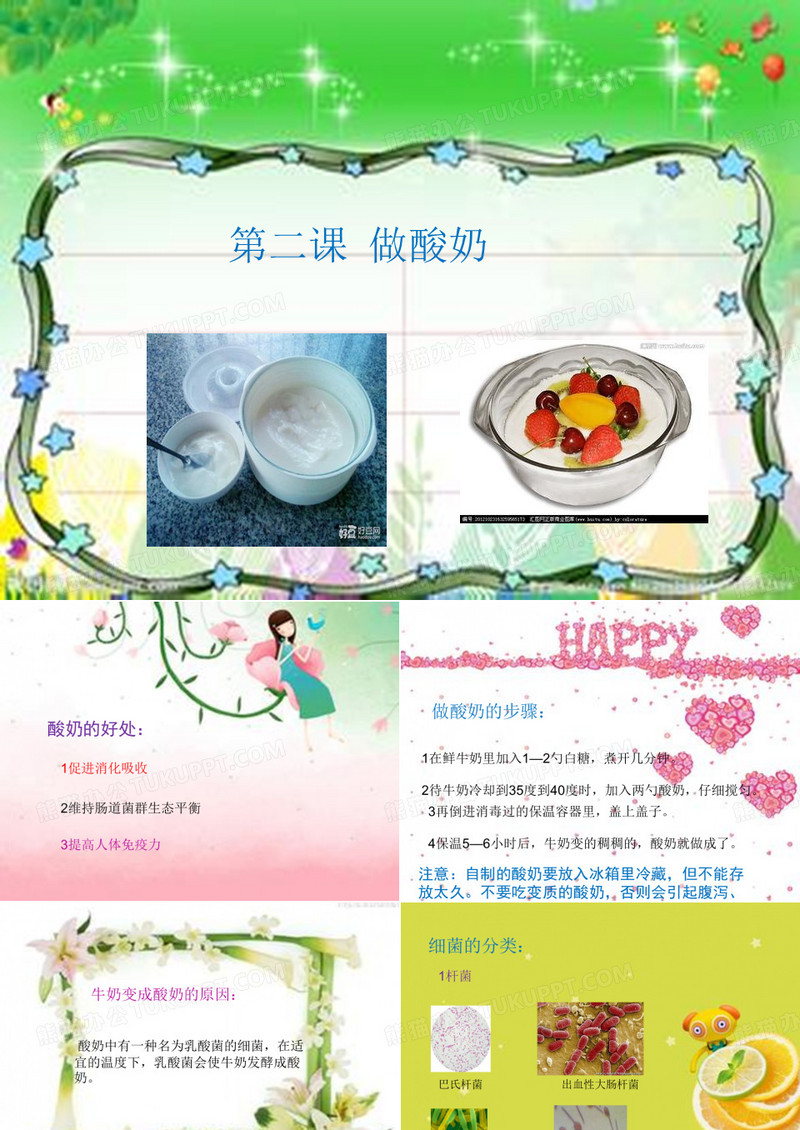 做酸奶 -完整版PPT课件