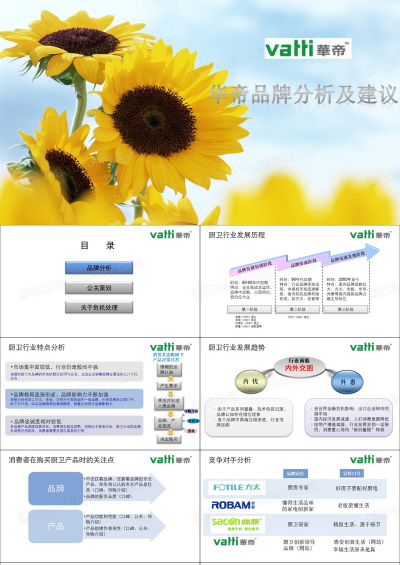 华帝品牌分析及建议.ppt