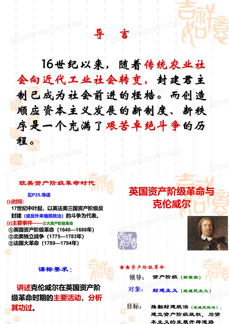 中外历史人物评说-克伦威尔