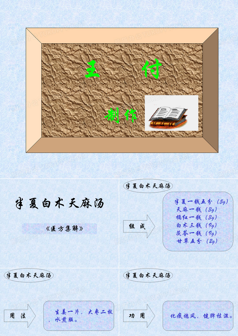半夏白术天麻汤