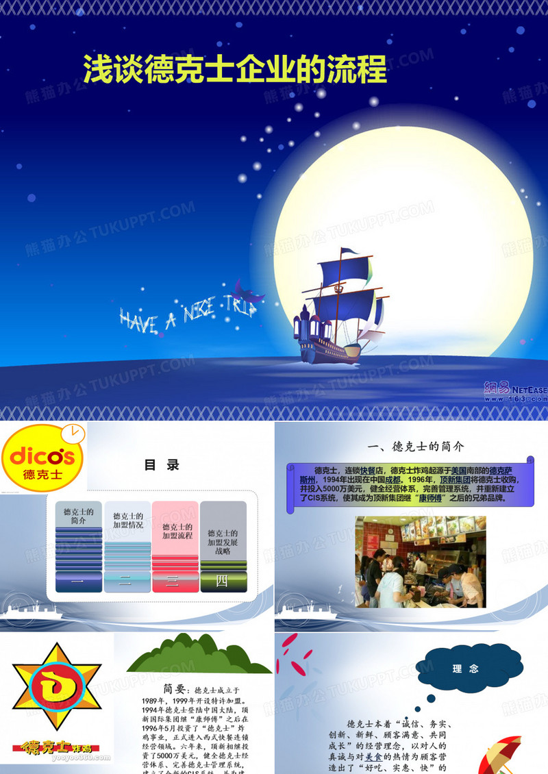 德克士的企业流程PPT课件