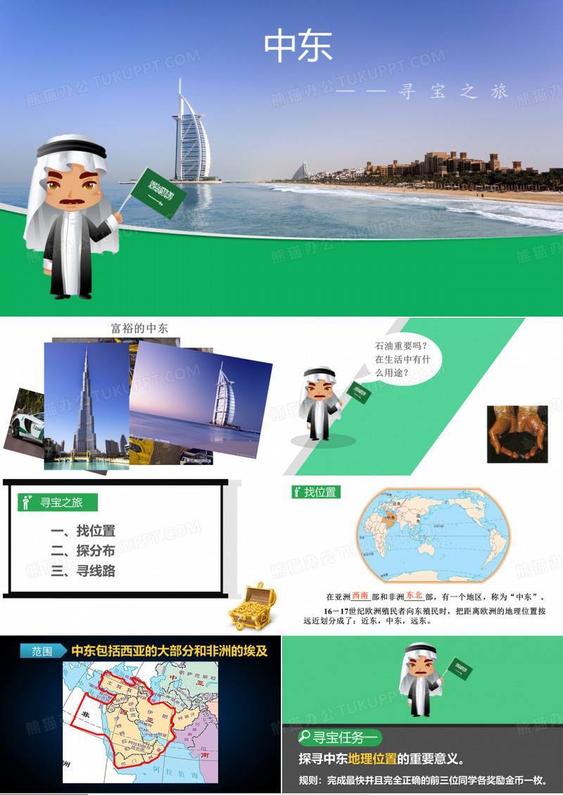 七年级下册地理《中东》课件