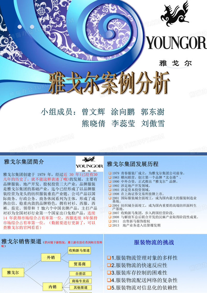 雅戈尔物流案例与分析 2