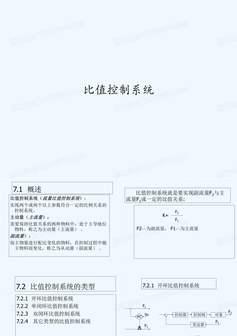 比值控制系统