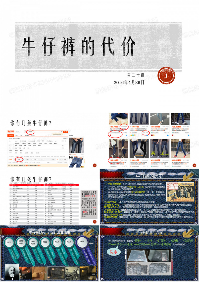 牛仔裤的代价