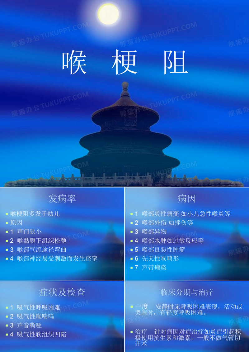 喉梗阻