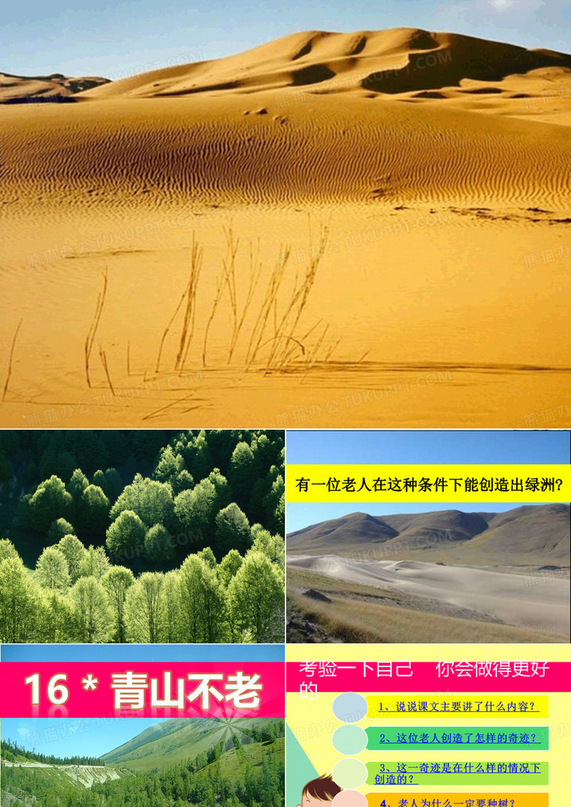 青山不老课件