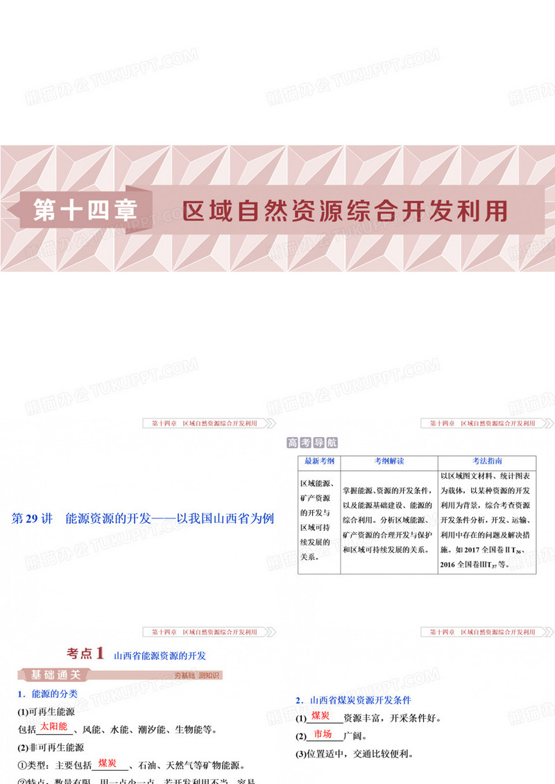能源资源的开发课件