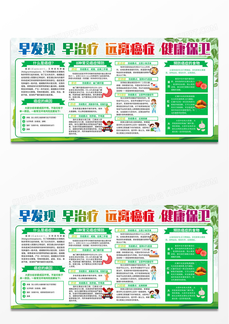 绿色简约帕金森病健康知识世界帕金森日宣传栏