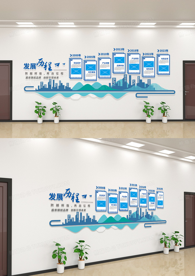 简洁企业历程文化墙企业发展历程文化墙企业文化墙3D文化墙