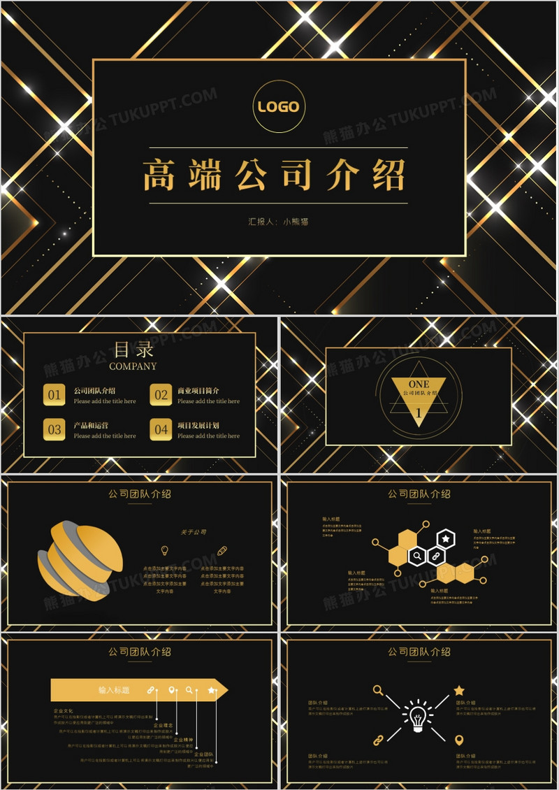 1-0702-1高端公司简介PPT模板