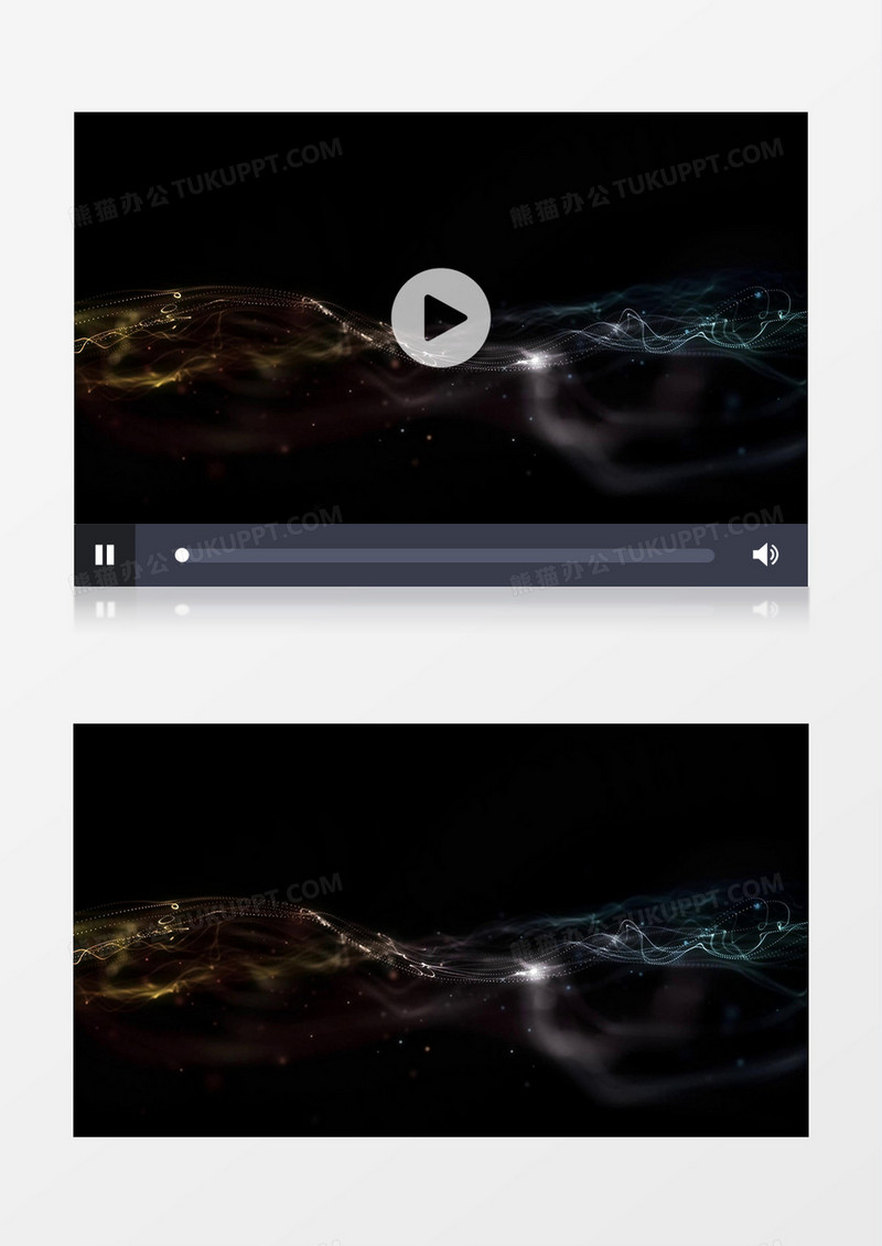 唯美时尚科技动态粒子视频