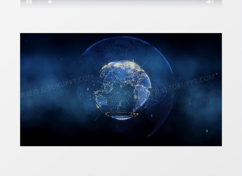 星晕动态粒子视频素材