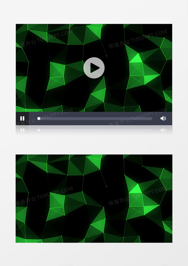 三角科技闪烁动态粒子视频
