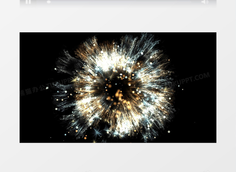 炫彩烟花爆炸动态粒子视频