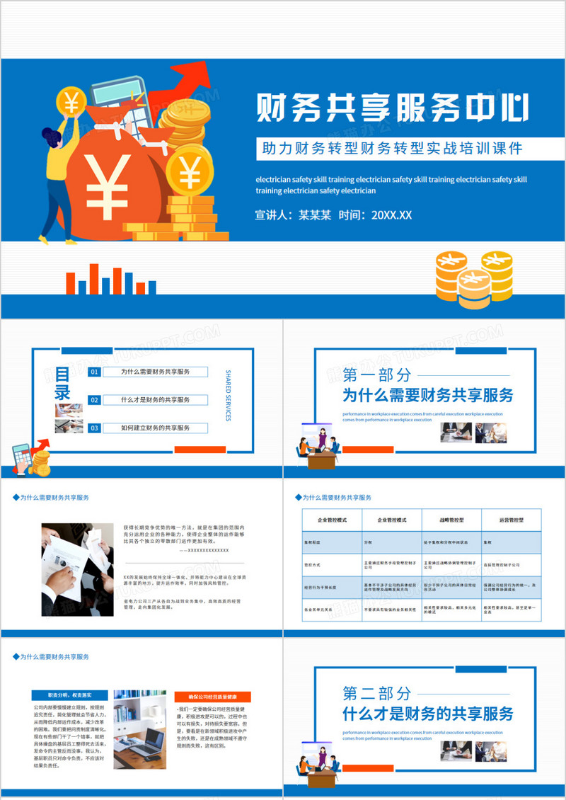 财务转型实战培训课件动态PPT
