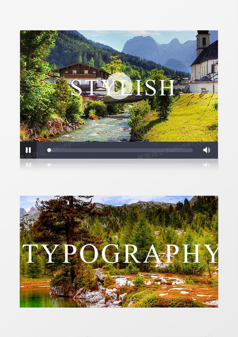 快闪文字图片节奏感片头AE模板