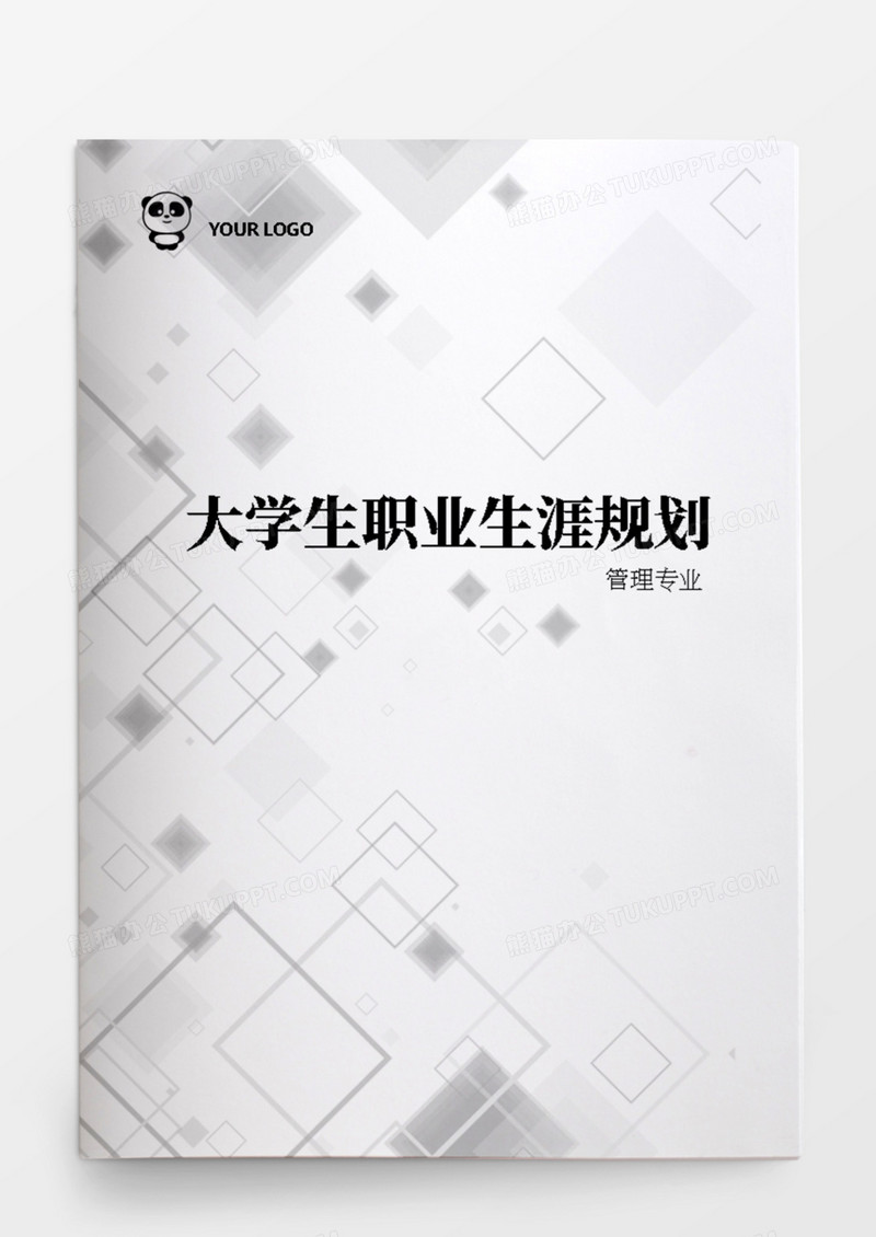 管理专业大学生职业生涯规划书