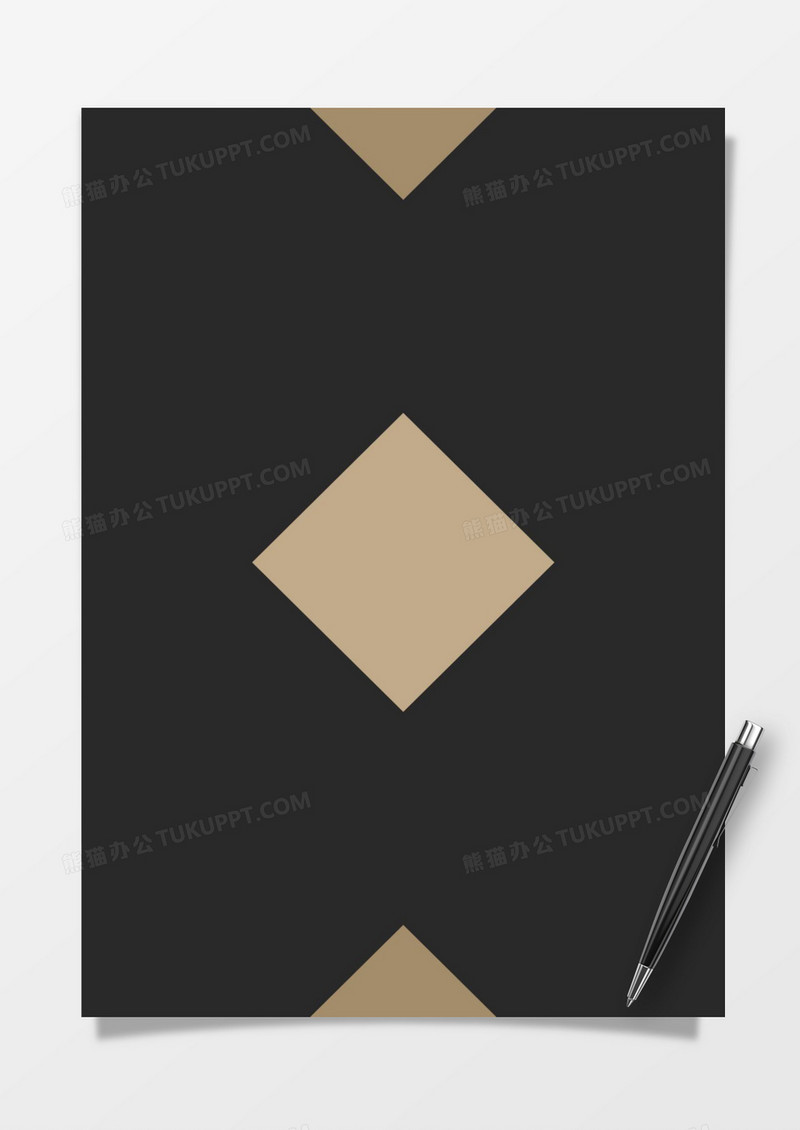 黑金大气高端简约典雅word文档背景