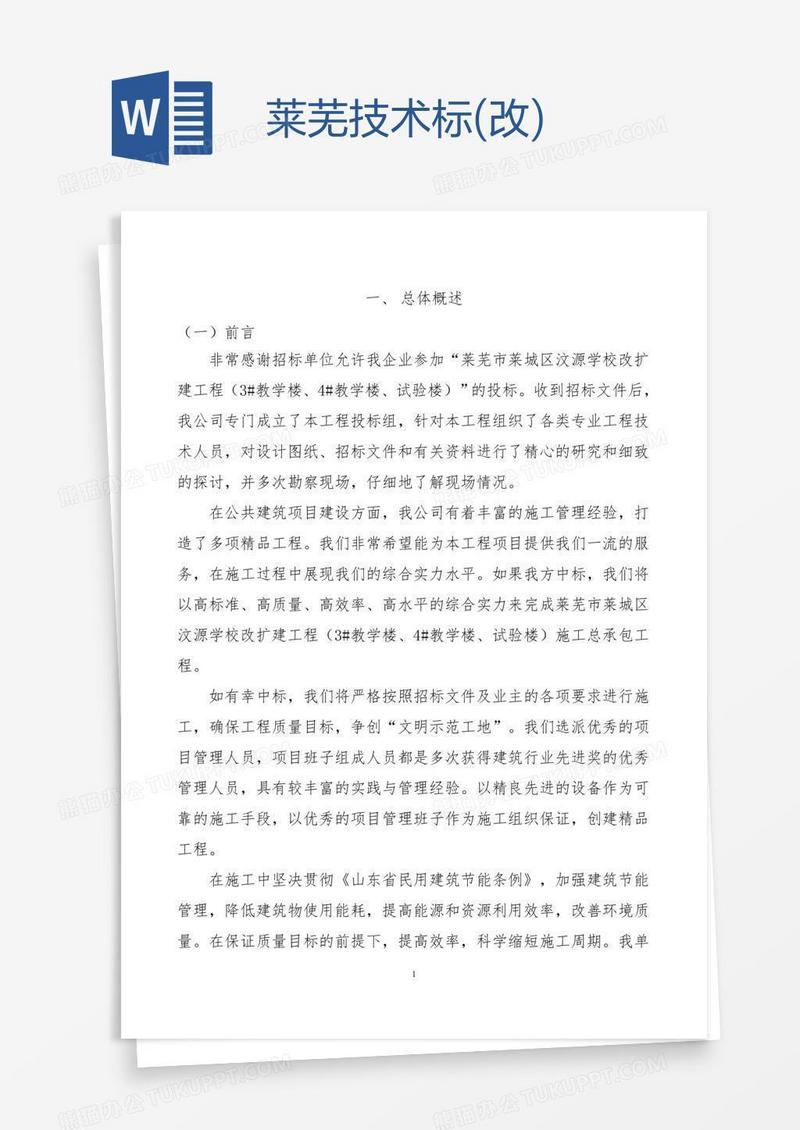 莱芜技术标(改)
