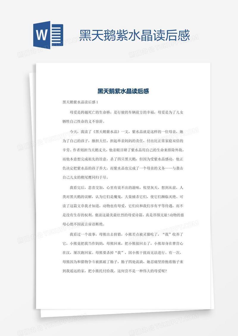 黑天鹅紫水晶读后感