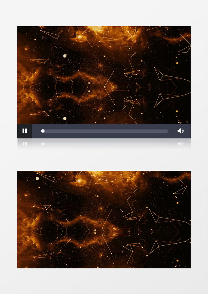 宇宙星空粒子光线有音乐背景视频素材