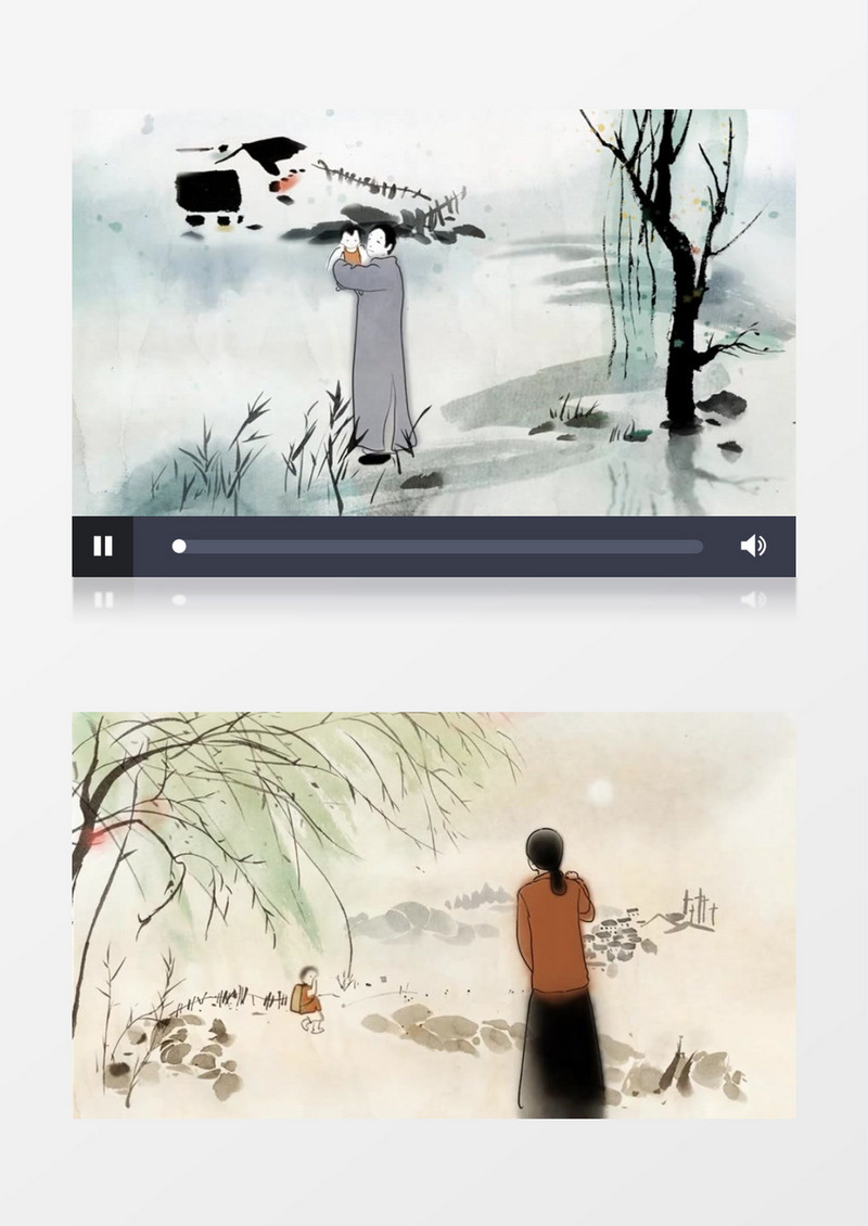 回忆思愁时间去哪儿感人感恩背景视频 (有音乐)