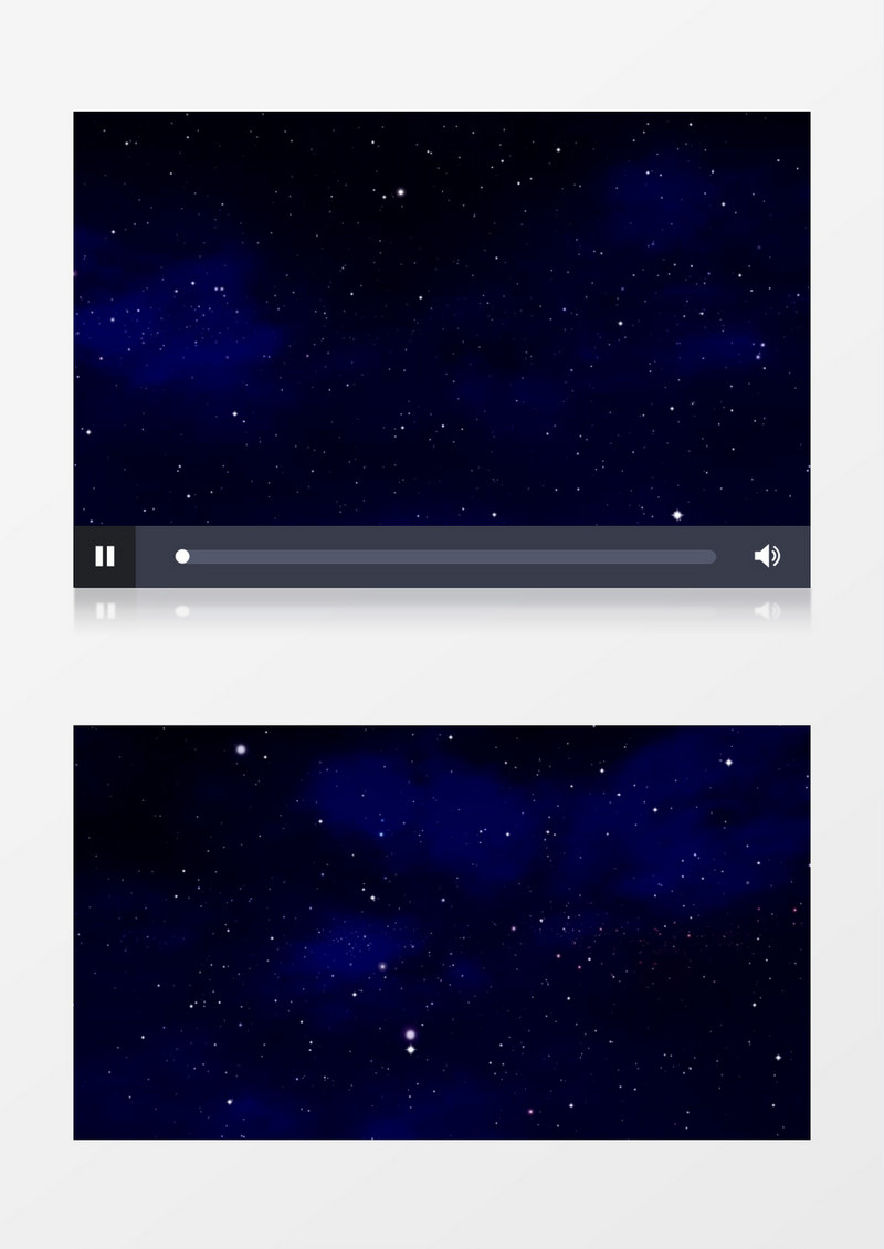 唯美动态浩瀚星空背景视频（有音乐）