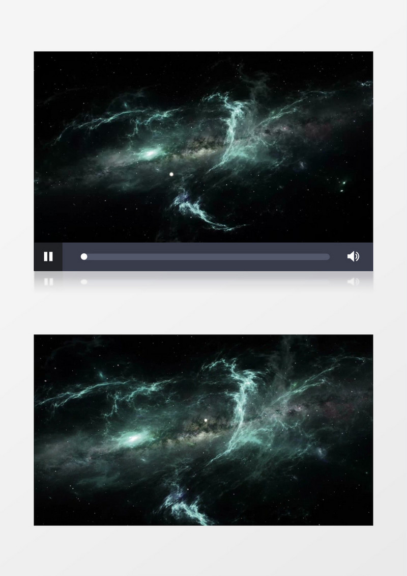 高清动态神秘宇宙星空粒子背景视频（有音乐）