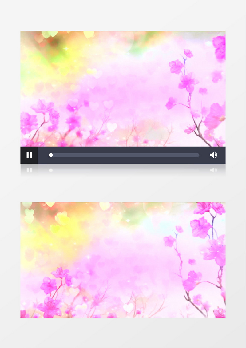 绚丽粉色告白气球歌曲唯美浪漫背景视频（有音乐）
