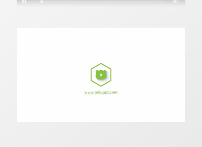 绿色扁平化简洁Logo动画AE视频模板
