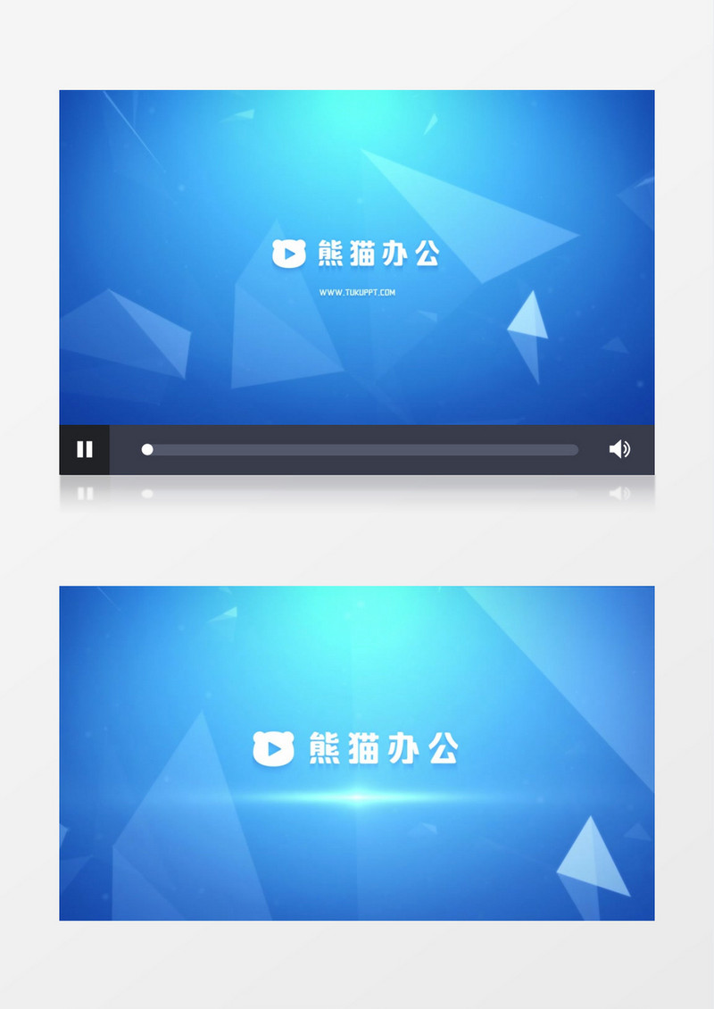 粒子光线Logo动画AE模板 