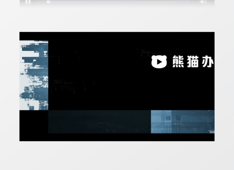 故障效果标志展示AE视频模板