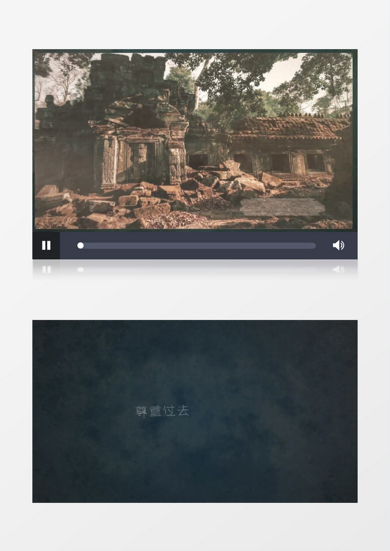 复古图片介绍开场片头AE视频模板