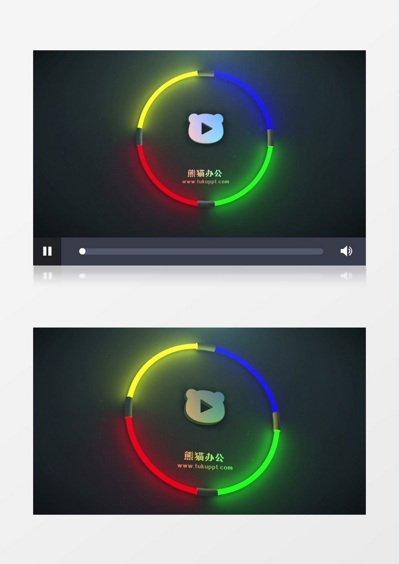 创意霓虹灯管Logo动画AE视频模板
