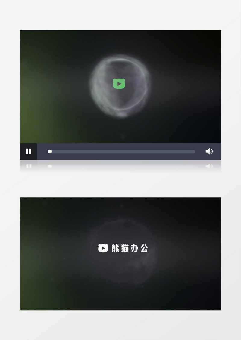 烟雾火焰Logo动画AE视频模板