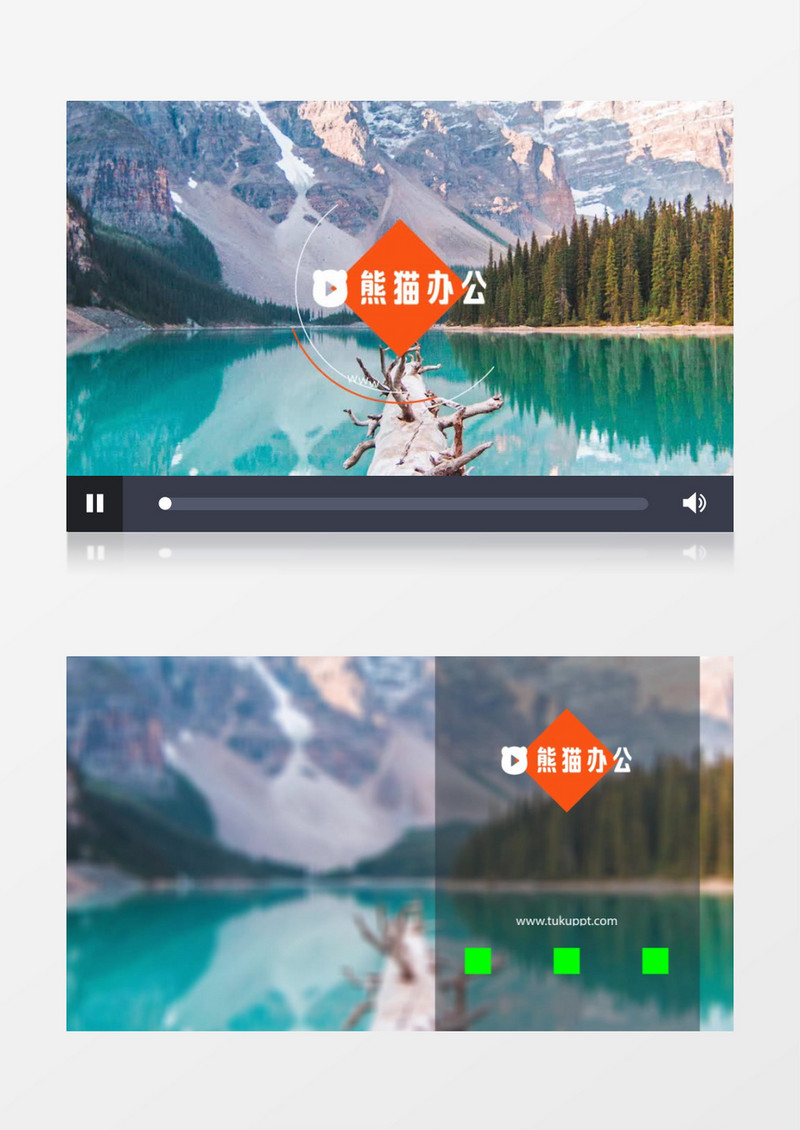 简洁logo标志动画ae模板